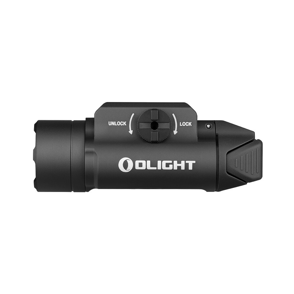 Olight PL-3R Valkyrie Rechargeable Tactical Light, Black, 1500 Lumens
