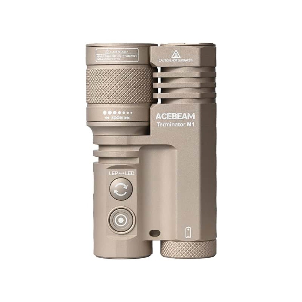 Acebeam Terminator M1 Dual Head LEP Flashlight