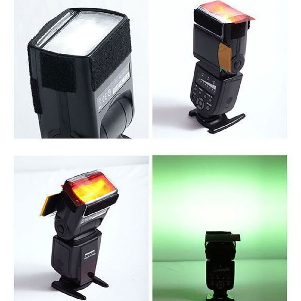 2 Set/24 Transparent Color Filter Photography Gels Filter