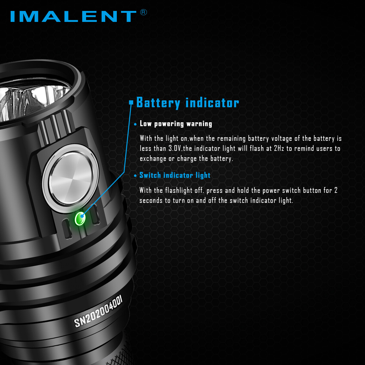 IMALENT MS03 LED Torch 13000 Lumens High Power Super Bright Powerful Flashlight