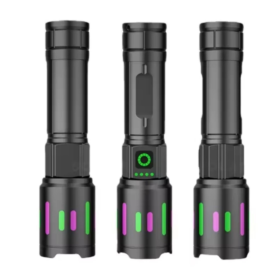 350000000 Lumen Super Bright LED Tactical Flashlight Rechargeable Work Light-*