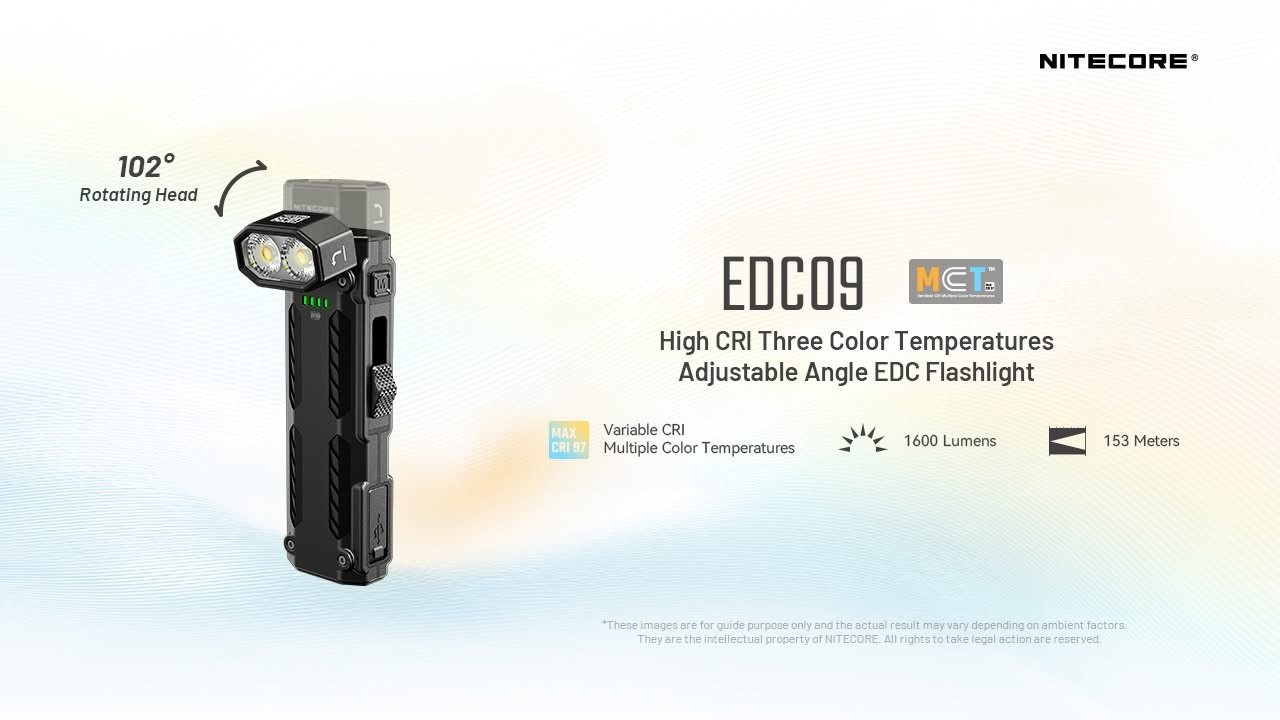 Nitecore EDC17 1500 Lumen Rechargeable EDC Check my profile for the best prices.