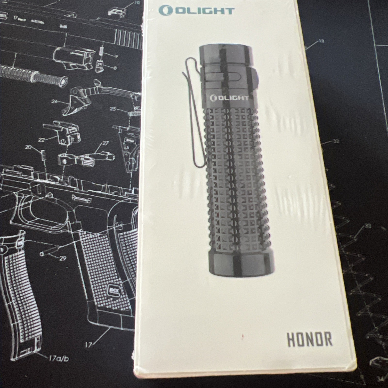 Olight Limited Edition (Honor) S2R Baton II Titanium, Serialized
