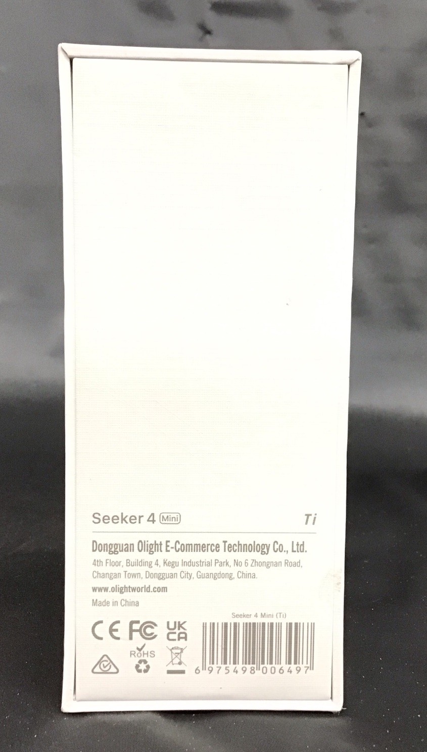 Olight Seeker 4 Mini Ti Titanium Limited Edition Flashlight New Factory Sealed