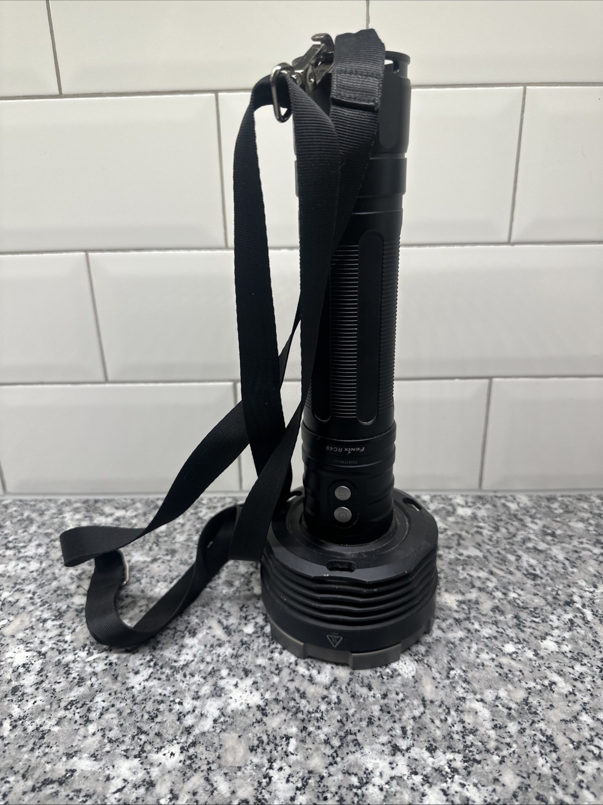 Fenix RC40 Edition Rechargeable LED Flashlight / Spotlight TESTED WORKING