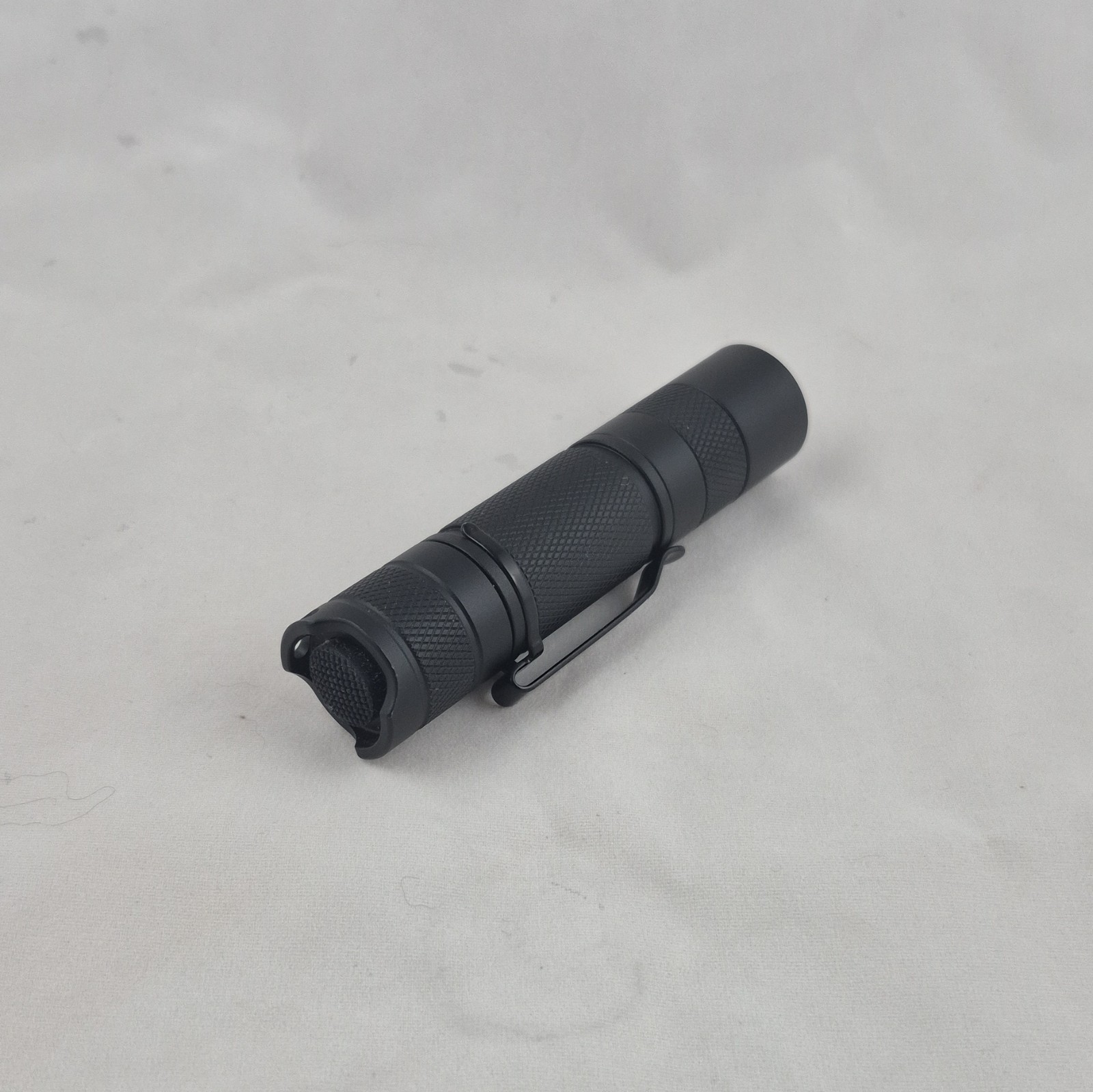 Convoy T2 Black Aluminum LED Flashlight 500lm IPX8 14500/AA Battery Clip