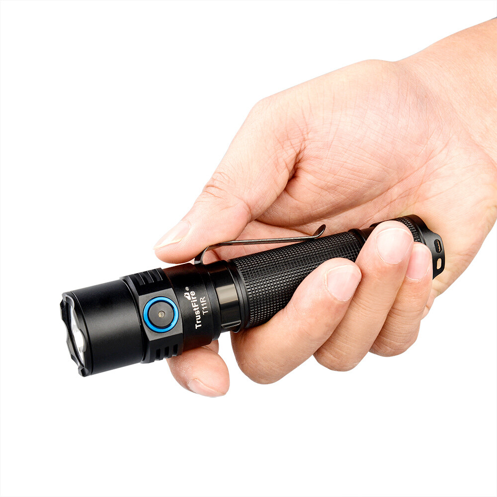 TrustFire 1800LM Tactical Flashlight Type-c Rechargeable Flashlight led Torch X