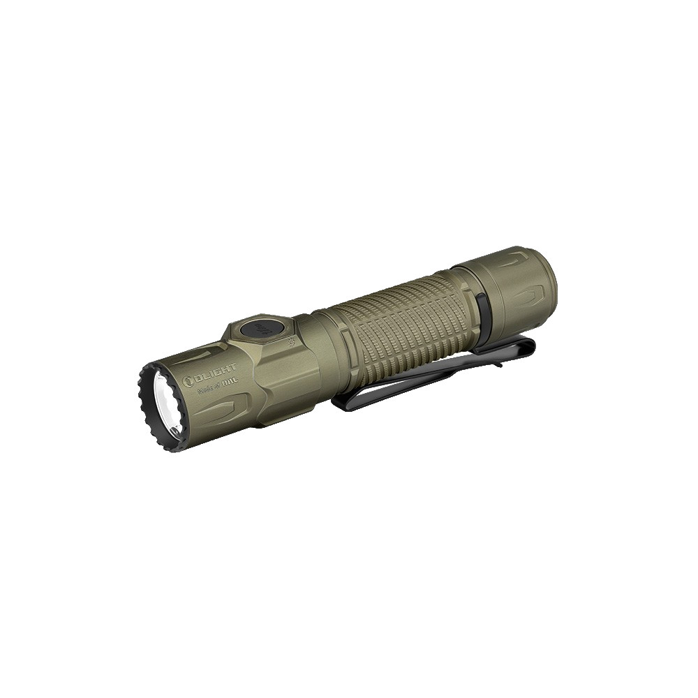 NEW Olight Warrior ULTRA Tactical Flashlight OLIVE GREEN Waterproof, 2500L, 320m