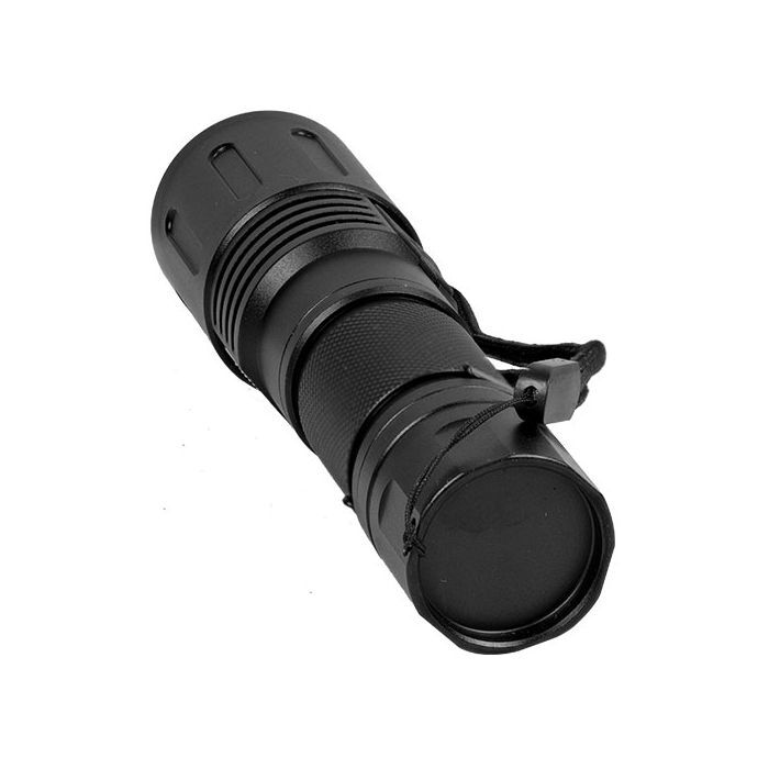Safety Technology 3000 Lumens LED Self Defense Zoomable Tactical Flashlight