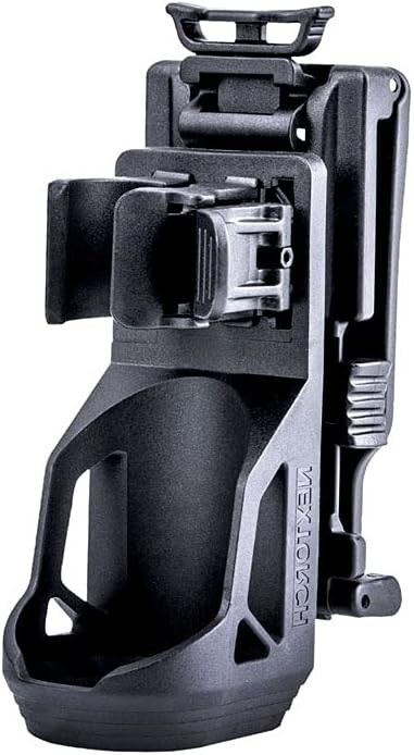 V5 Tactical Flashlight Holster with Lever Side Lock System 360 right, black