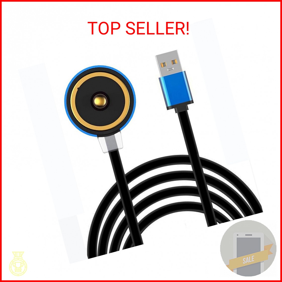 EXMRAT MCC Special Charger for Olight PL-Mini 2/Baldr S/BL/Mini/RL Mini, USB Mag