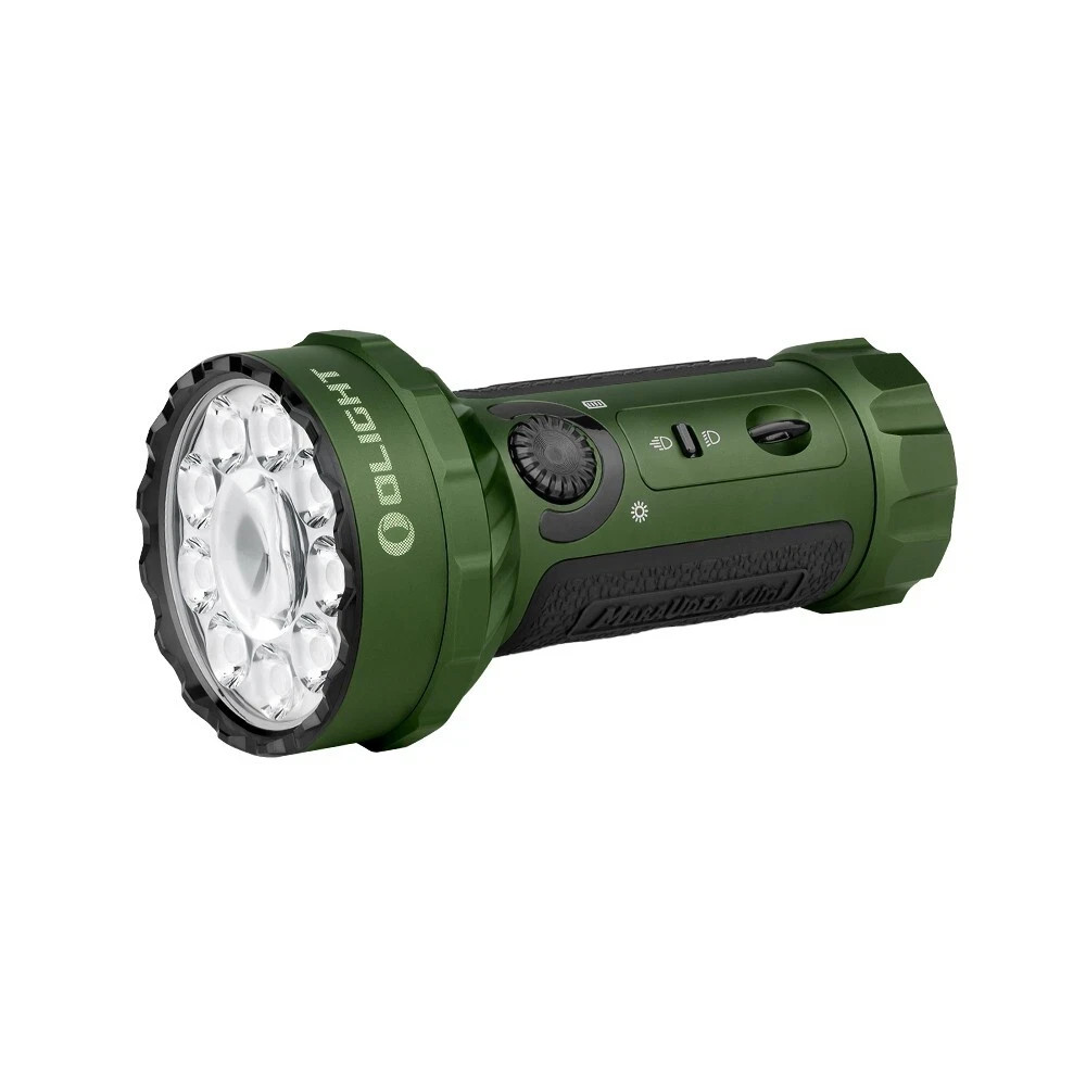 Olight Marauder Mini OD Green Rechargeable LED Flashlight, 7000 Lumen, 600 Meter