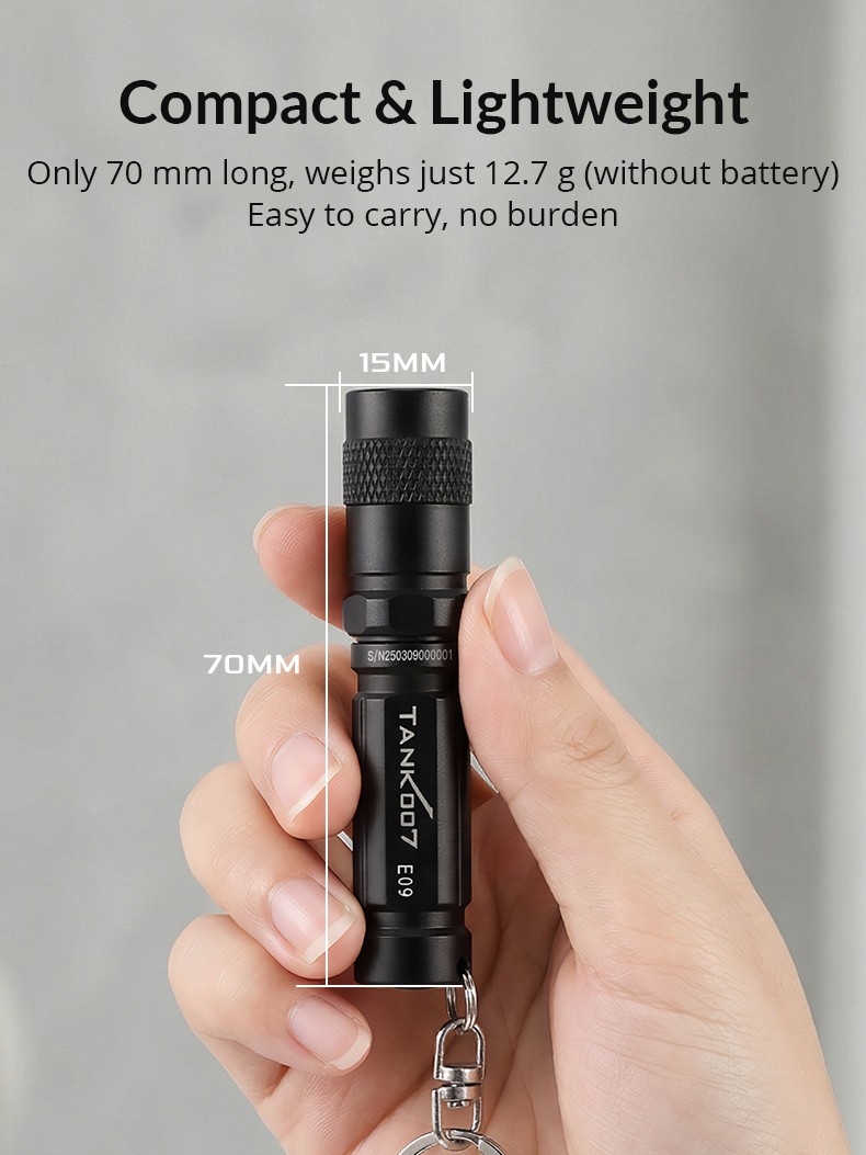 Portable Super Bright LED Flashlight Pocket Mini Keychain Camping Flashlights