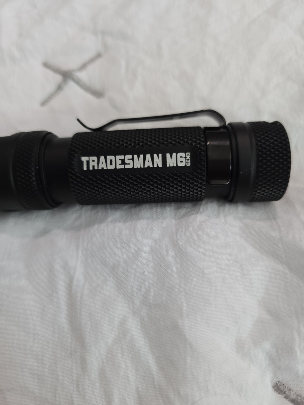 PowerTac M6 GEN3 Tradesman 2,030 Lumen Magnetic Tail Cap EDC Rechargeable Light