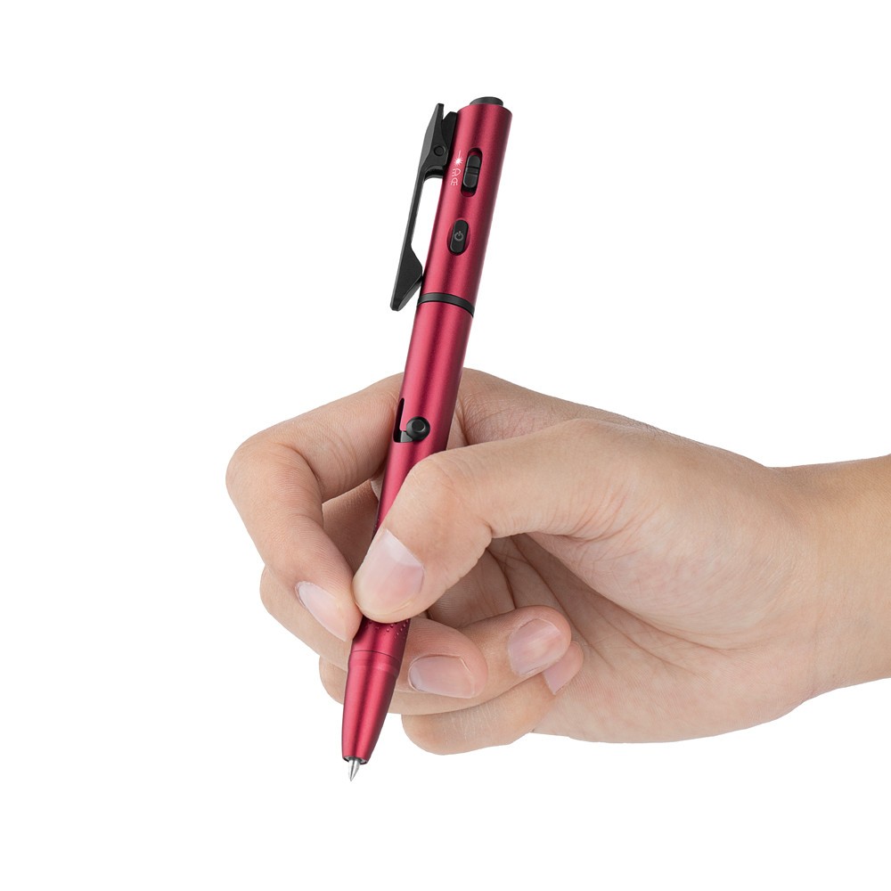 Olight ArkPro Ultra Class 3R Olive Green CW & Open 3 Wine Red, FREE 3-PC Refills