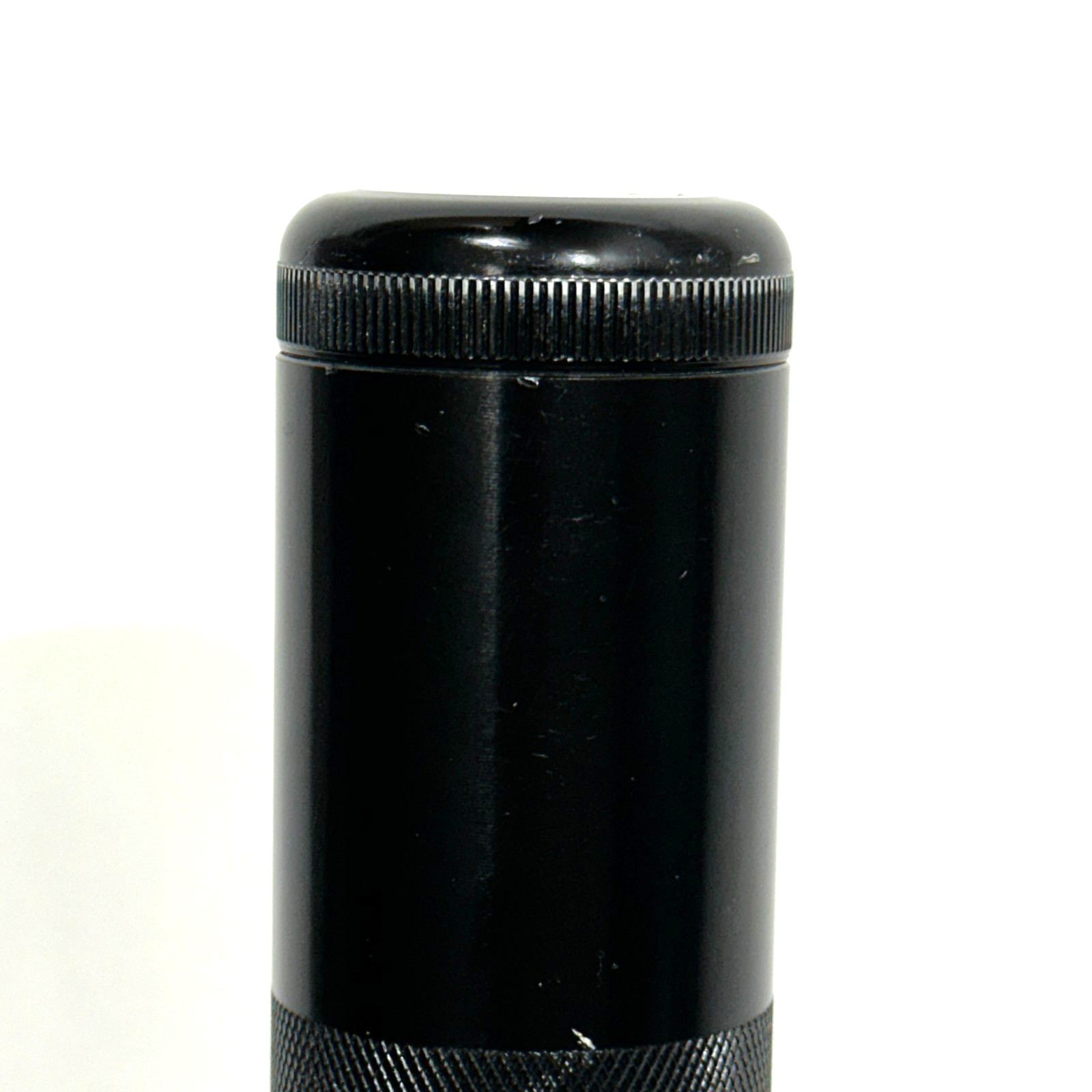 Vintage Mag-Lite Flashlight Black D Cell Mag Instrument Ontario CA USA Tested