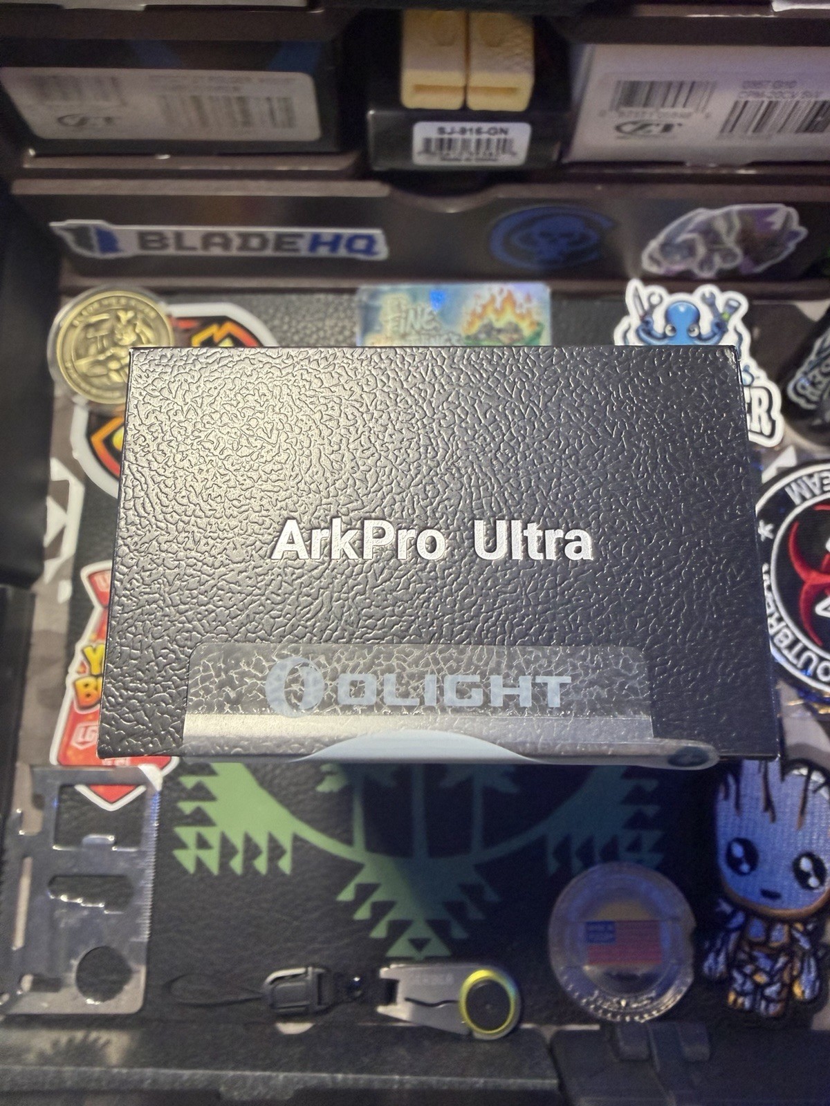 Olight ArkPro Ultra Brass Olive Green Flashlight ArkPro Ultra Class 3R CW