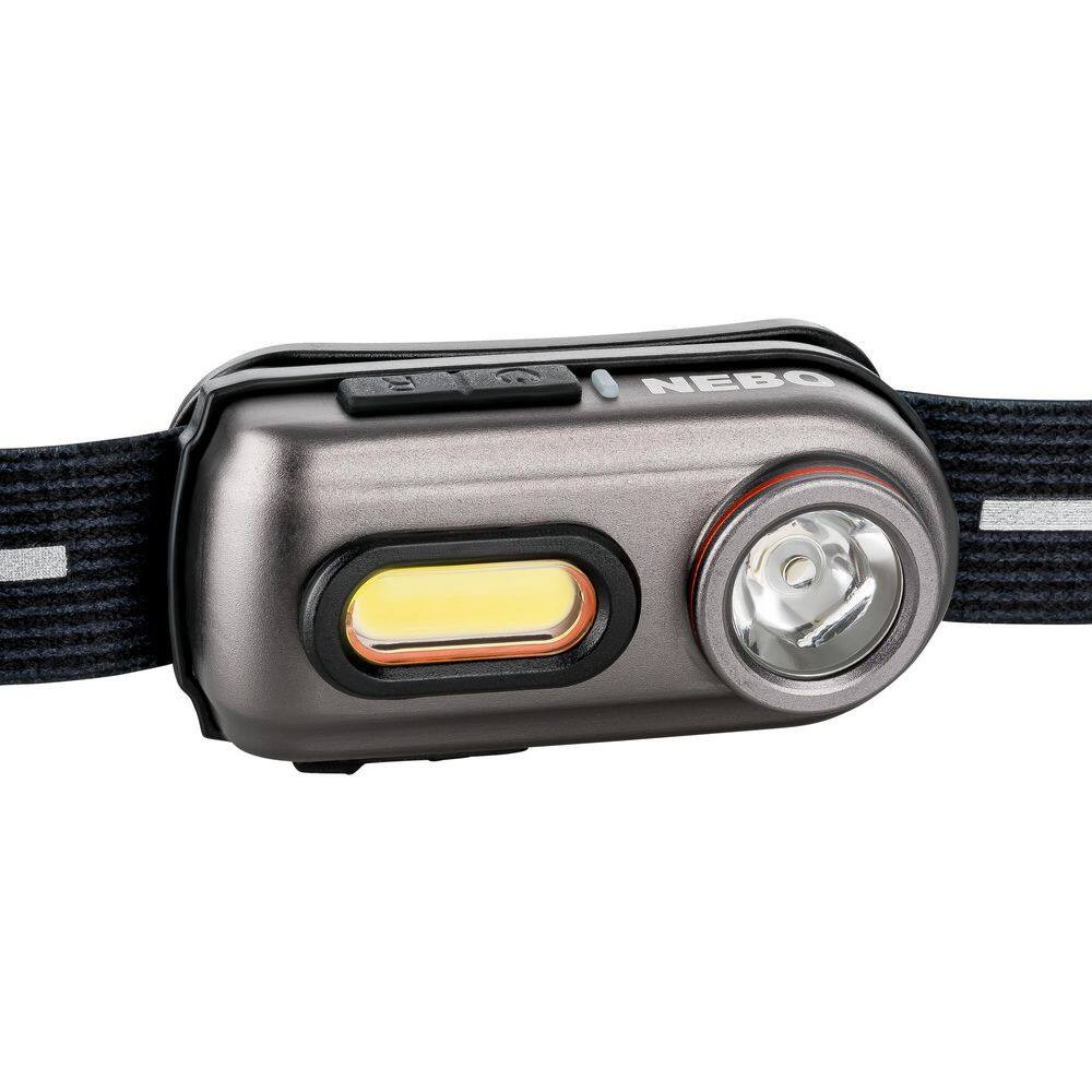 Einstein 400 Lumens Rechargeable Battery LED Headlamp Flashlight