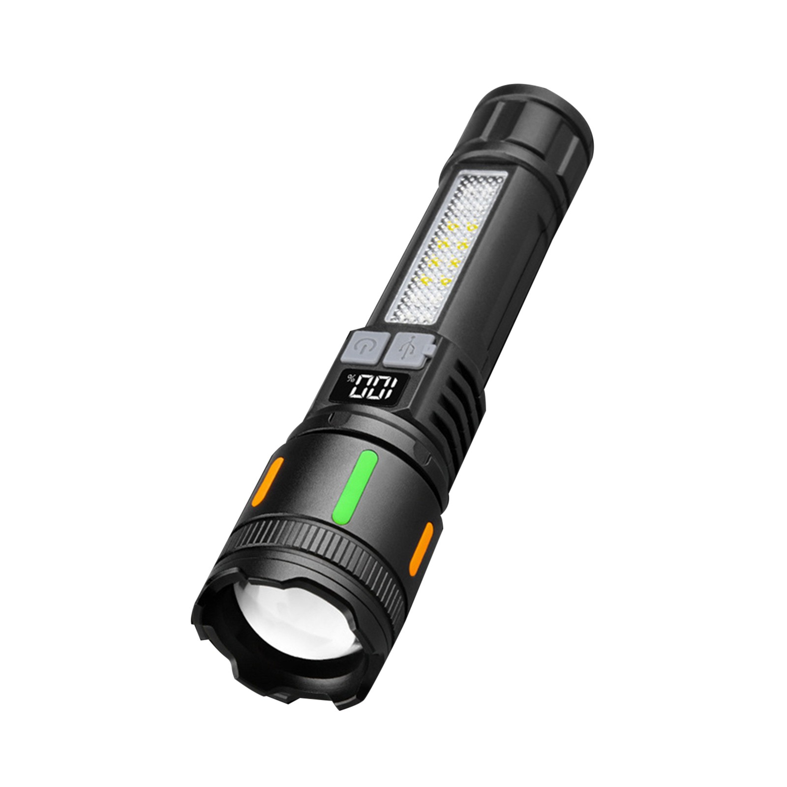 3000 Lumens Super Bright Rechargeable Flashlight IPX6 Waterproof LED Light