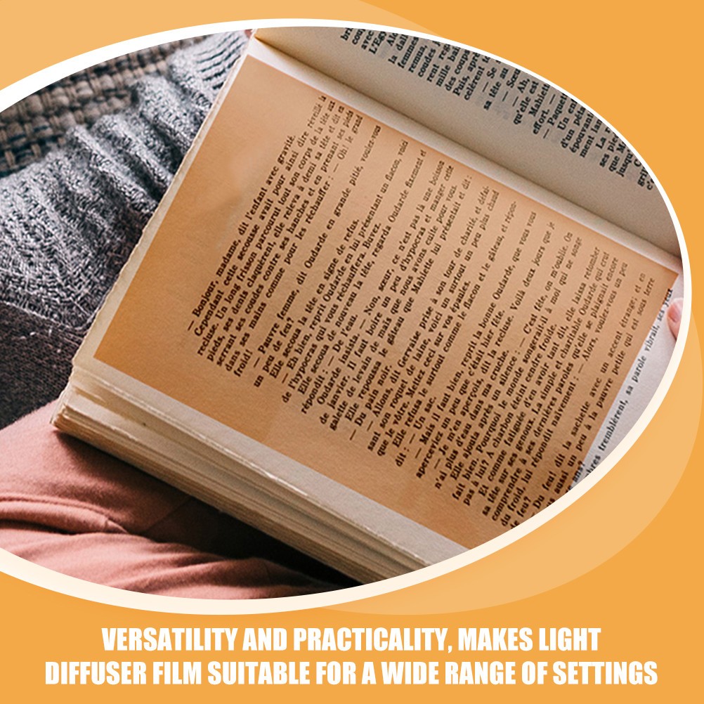 5 Sheets Photo Filters Light Diffuser Film Transparent Led Screen