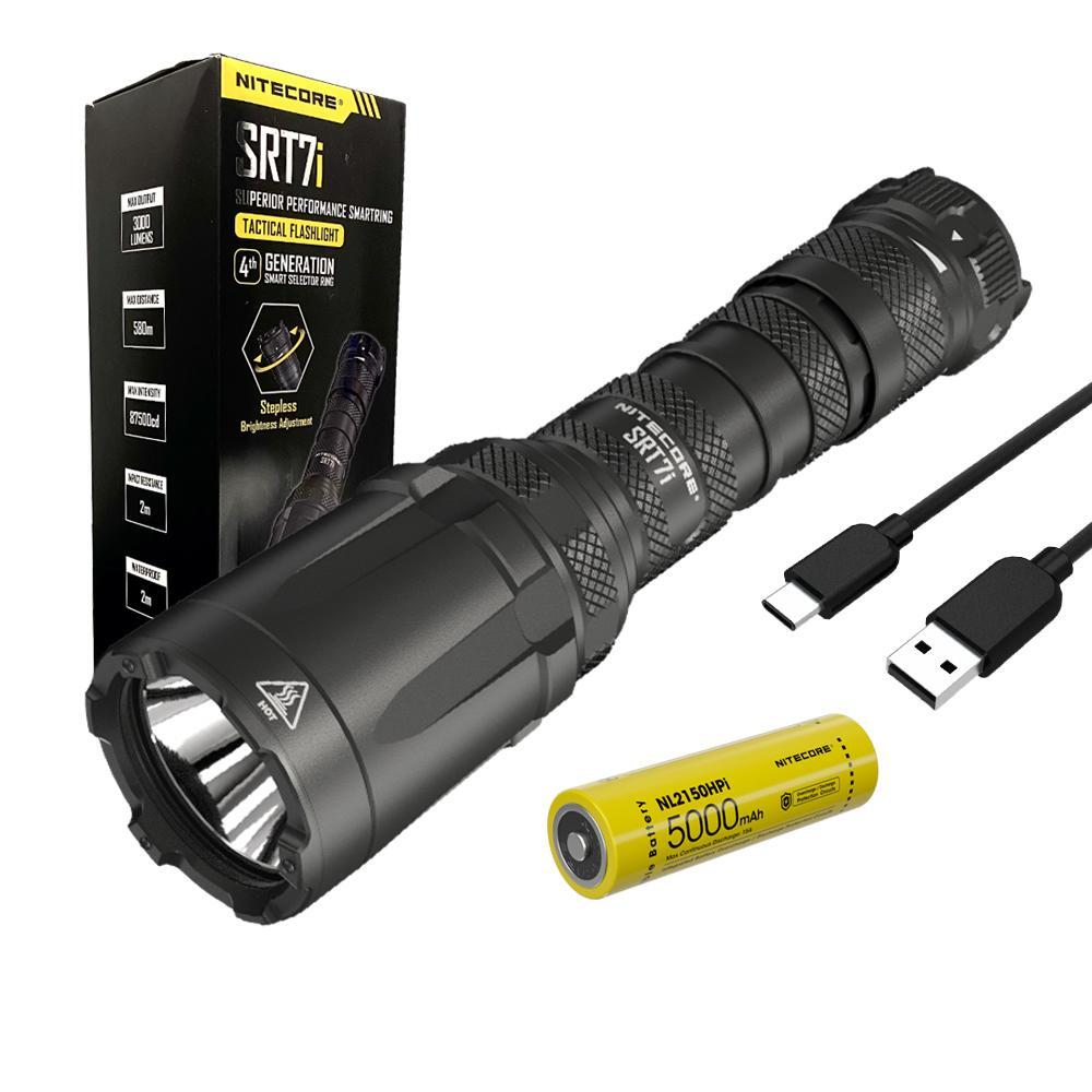 NITECORE SRT7i Superior Performance SmartRing Tactical Flashlight- 3,000 lumens