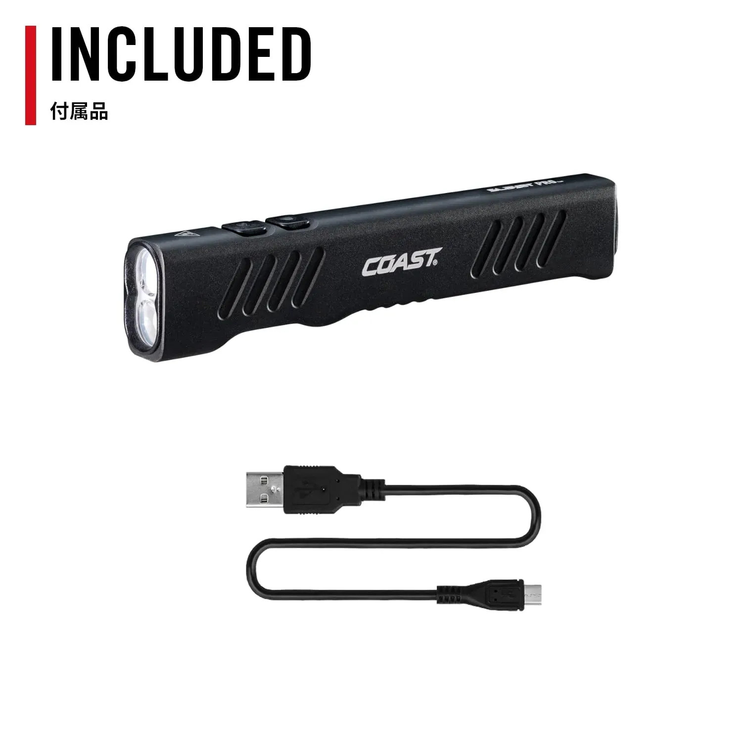 Japan NEW COAST LED Flashlight SLAYER PRO 1150lm Waterproof Dustproof IP67