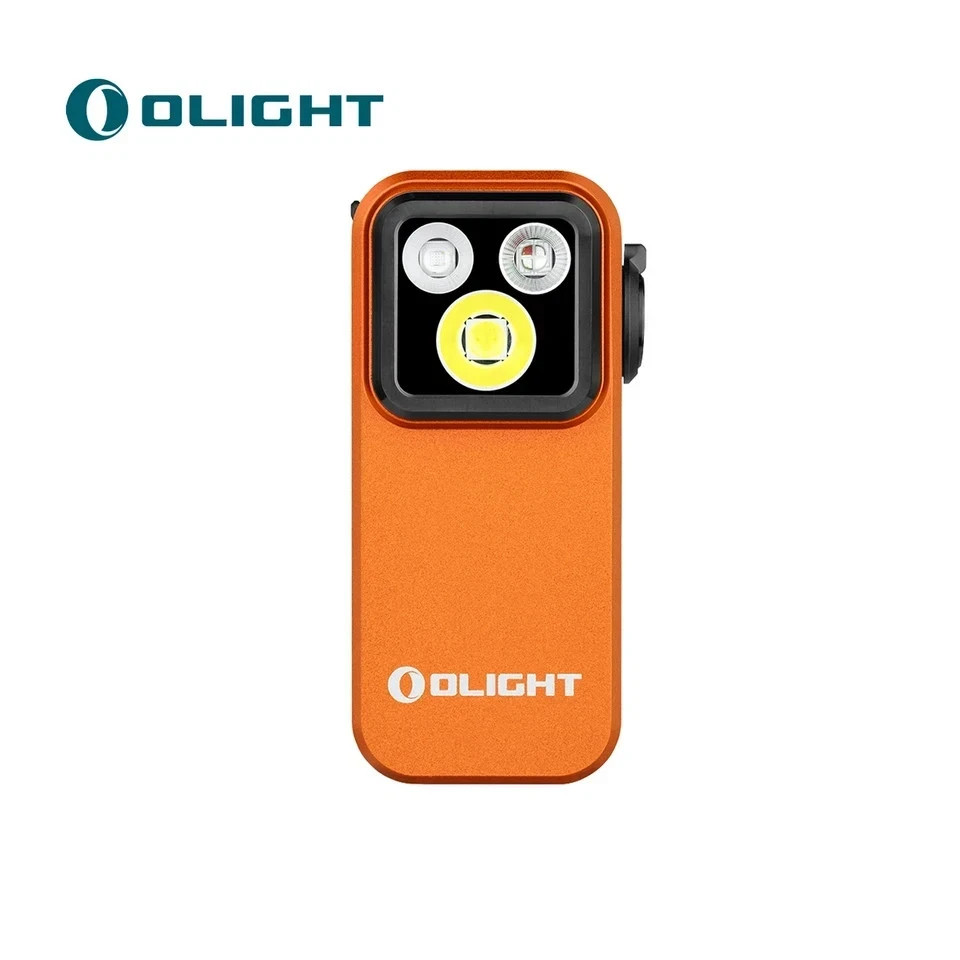 Olight Oclip Pro S 600LM Rechargeable EDC Clip Flashlight RGB UV USB-C