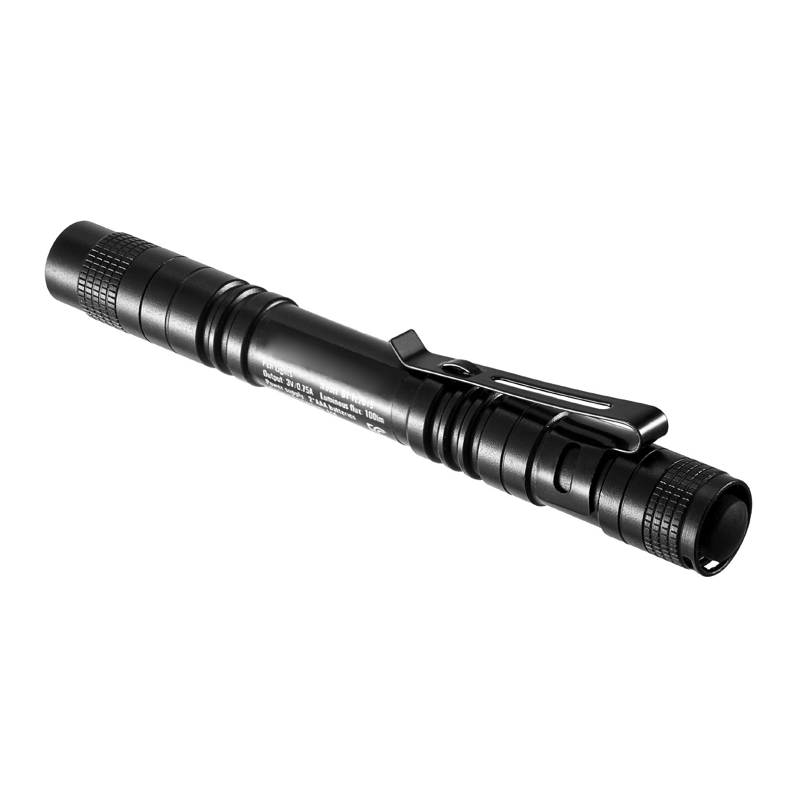 Uimoso Set of 2 100-Lumen Pocket Flashlights with Clip and IPX4 Water Resistance
