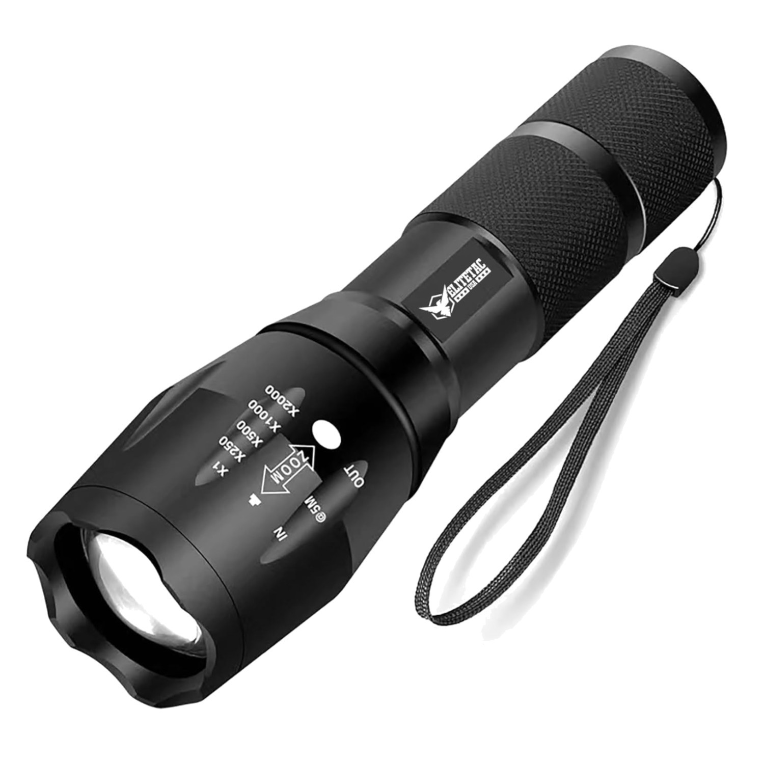 Vital Tac Flashlight, Flashlight 2026 Model Vitaltac Military Tactical Batte…