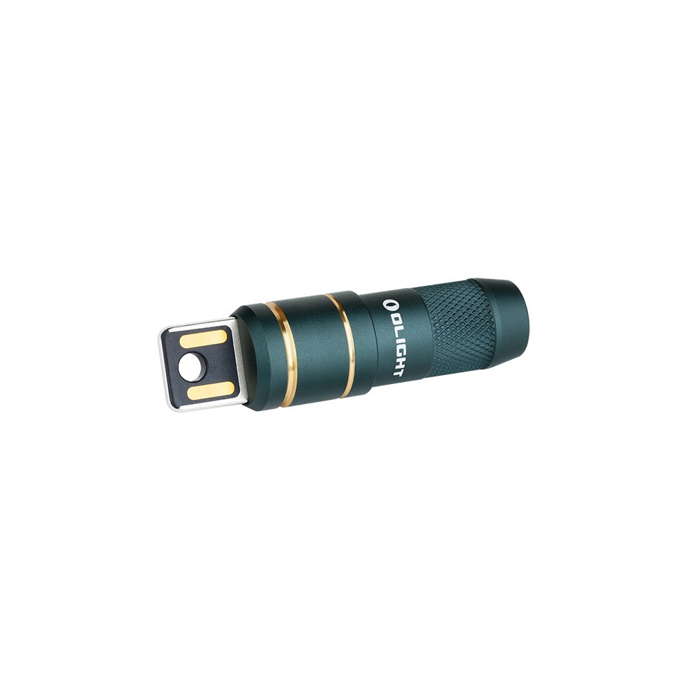Olight imini 2 Dream Blue Rechargeable Mini Keychain EDC Flashlight, 50 Lumens