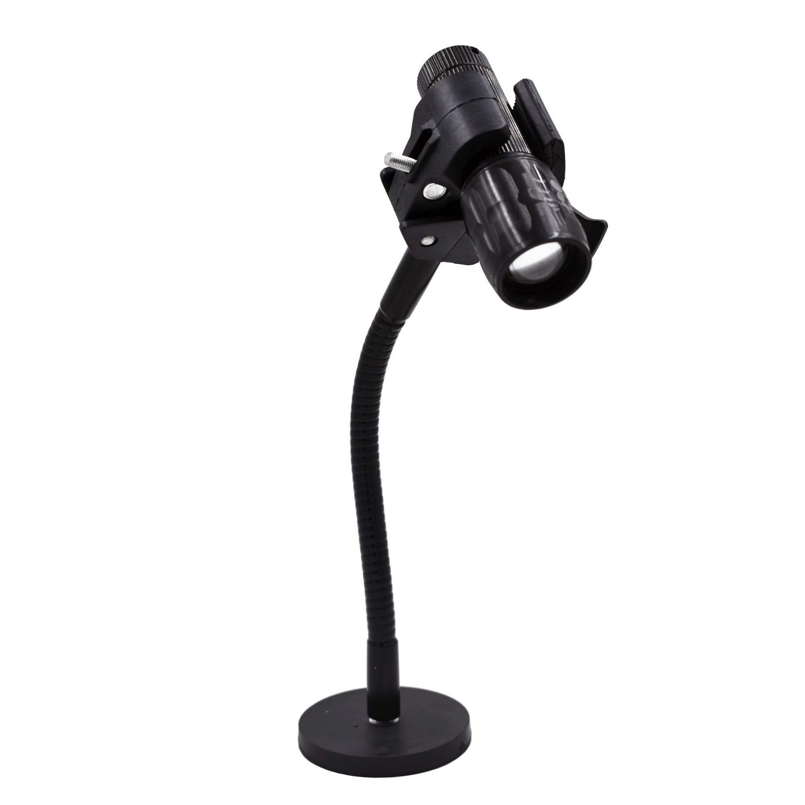 Magnetic Base Mount for Flashlight – Adjustable, Strong Grip, Versatile Use