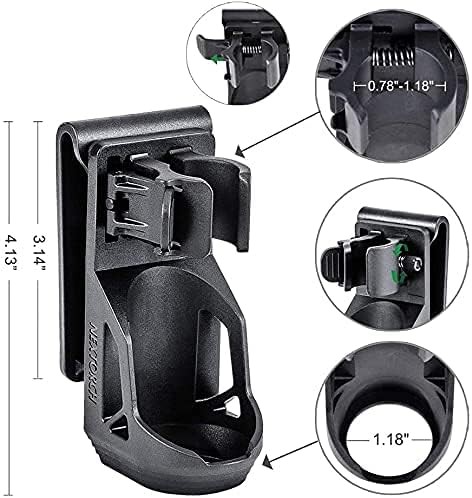 Nextorch V5 Tactical Flashlight Holster with Lever Side Lock System Only for