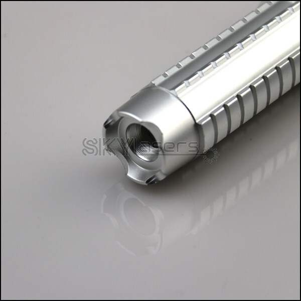 GreenYellow Laser Pointer Adjustable Focus 561nm Visible Laser Sight Flashlight