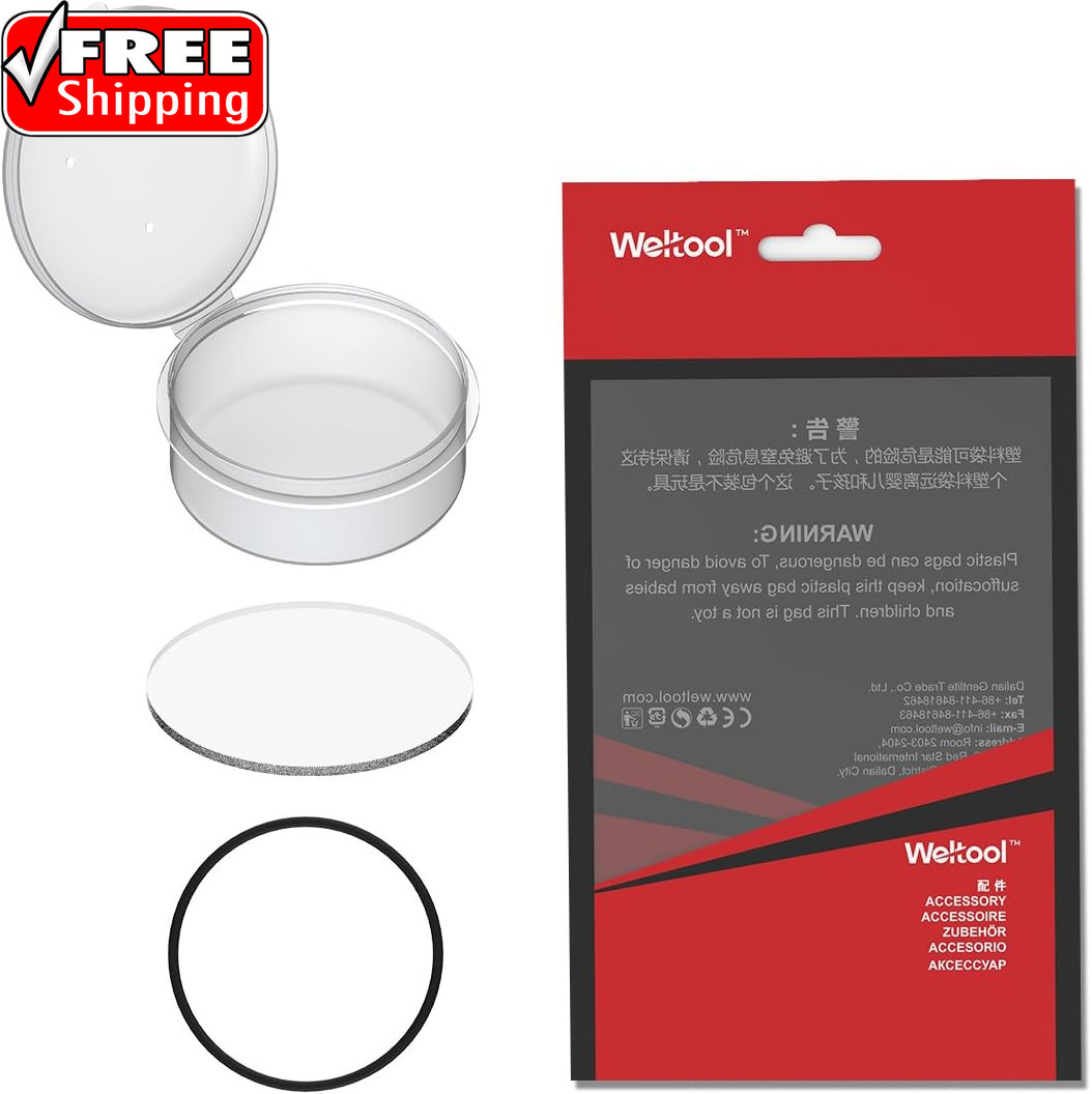 Glass Lens for Maglite C or D Cell Full Size Flashlights Upgrade – Tempered Glas