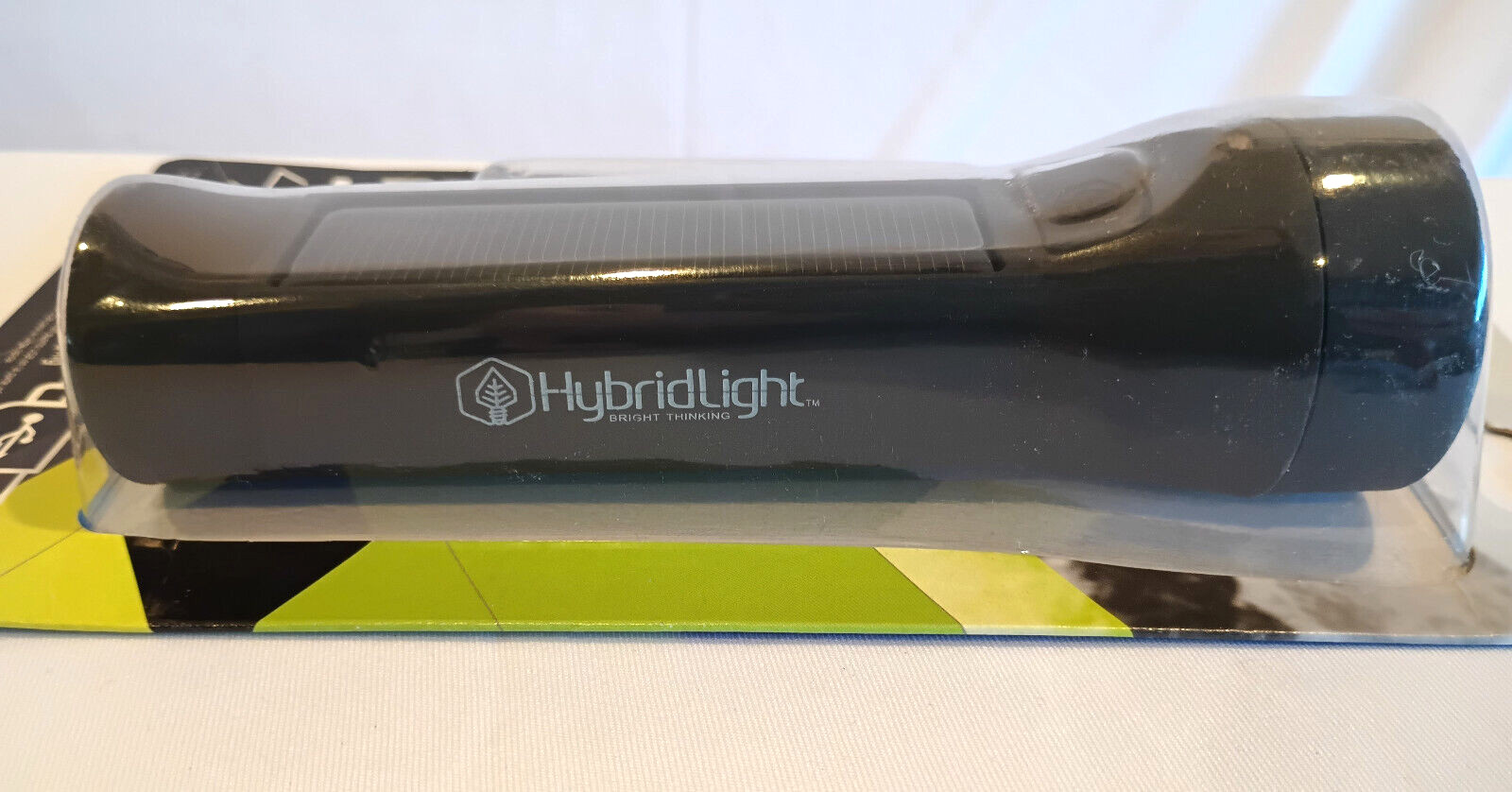 NEW HybridLight Journey Solar Flashlight 160 Lumens USB Phone Charger Waterproof