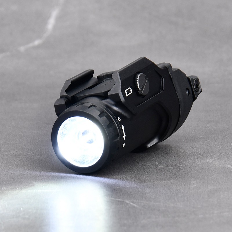 Tactical Mounted Light Metal LED Weapon Flashlight 400LM Pistol Light Strobe