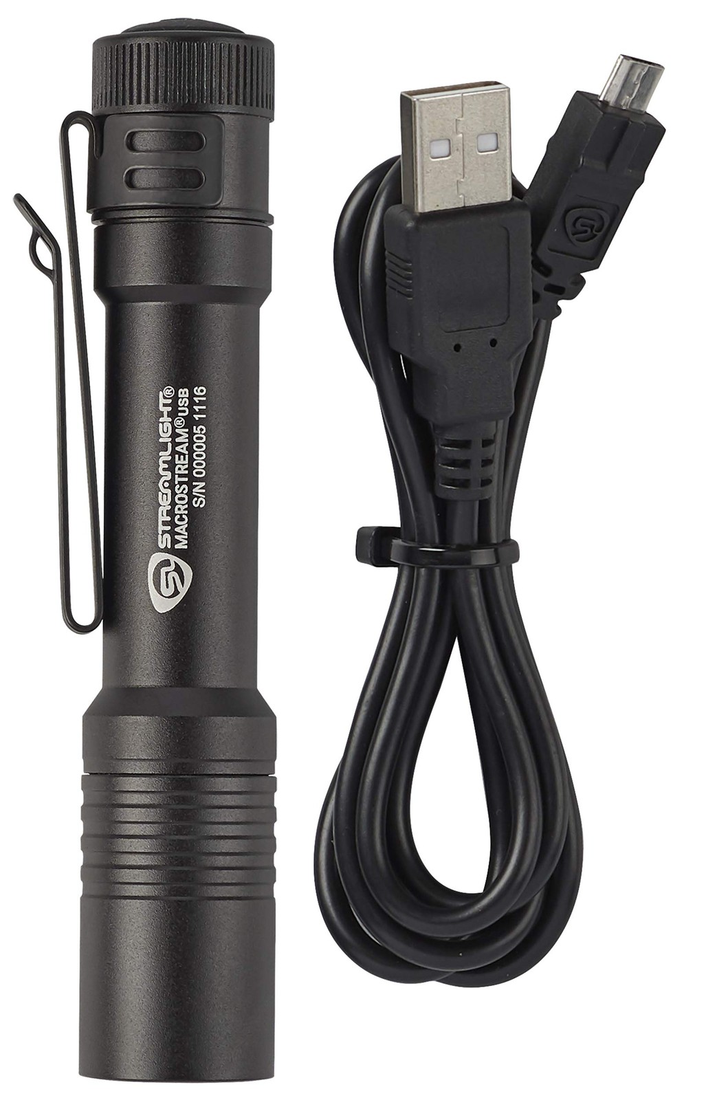 Streamlight 66320 Macrostream Flashlight 500 Lumens – USB Rechargeable Battery