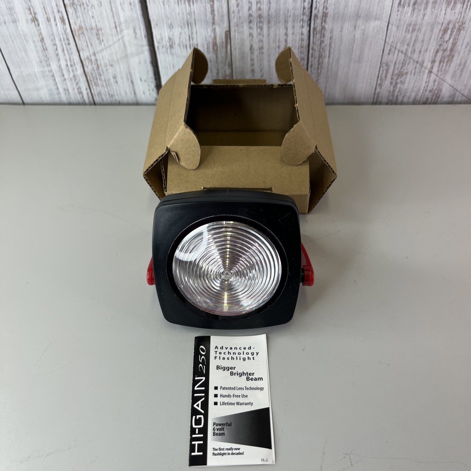 Hi-Gain 250 Flashlight Belt Clip Handle Stand Diamond Light Industries