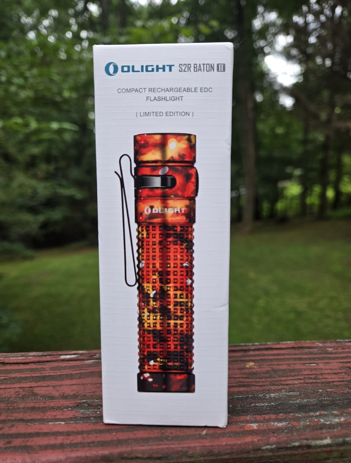 Olight S2R Baton II *Limited Edition* LED Rechargeable Lava Camouflage