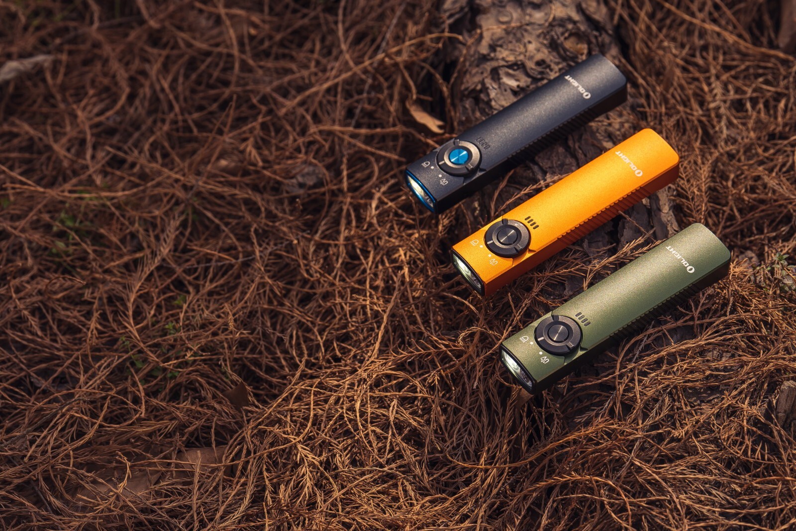Olight Arkfeld UV + White LED Flashlight, 1000 Lumens, Black, OD, or Orange Colo