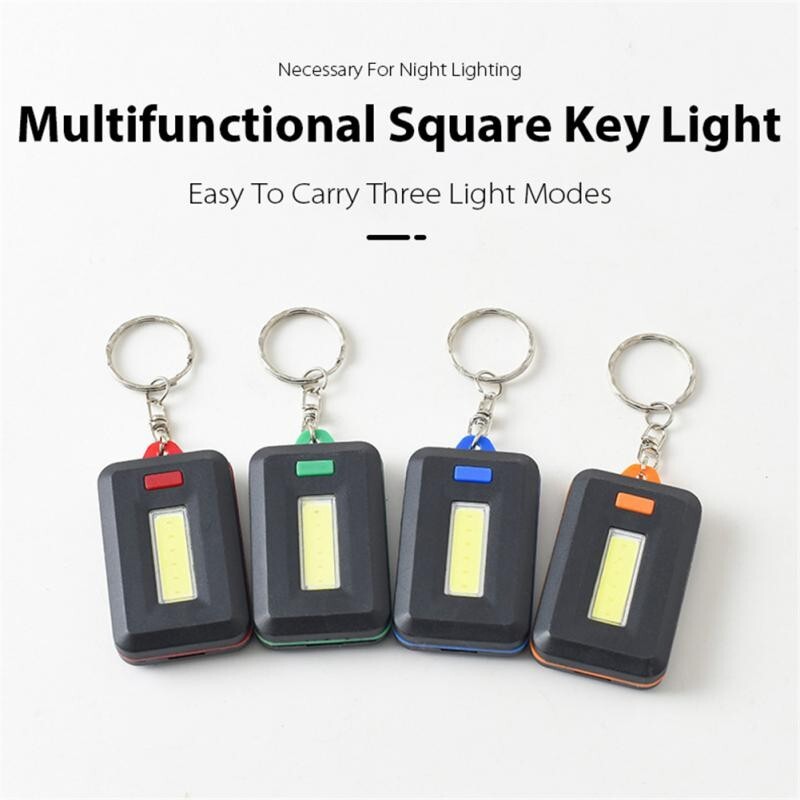 Outdoor Camping Emergency Light Mini LED Work Light Keychain free shipping