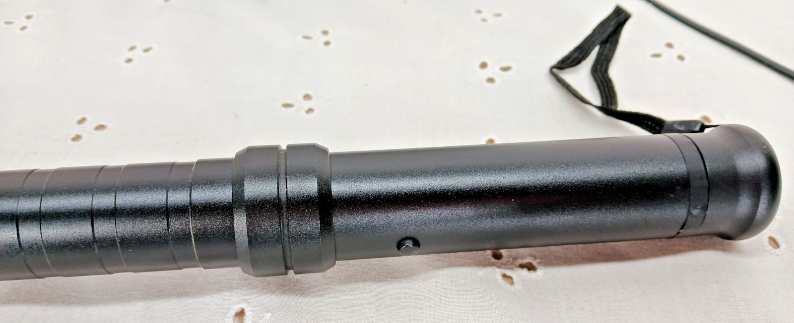 XL STUN GUN CLUB NIGHTSTICK 5.8 MILLION W/ TACTICAL LED FLASHLIGHT RECHARGEABLE