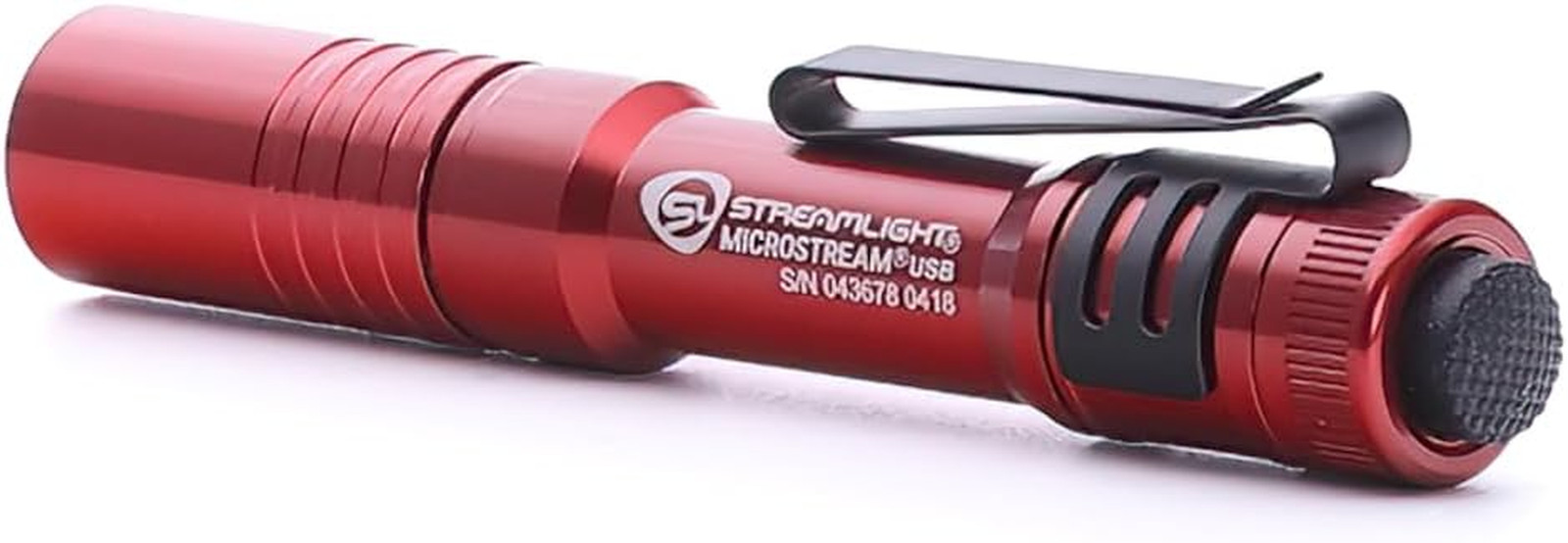 66605 Microstream USB 250-Lumen 1150-Candela EDC Ultra-Compact LED Flashlight wi