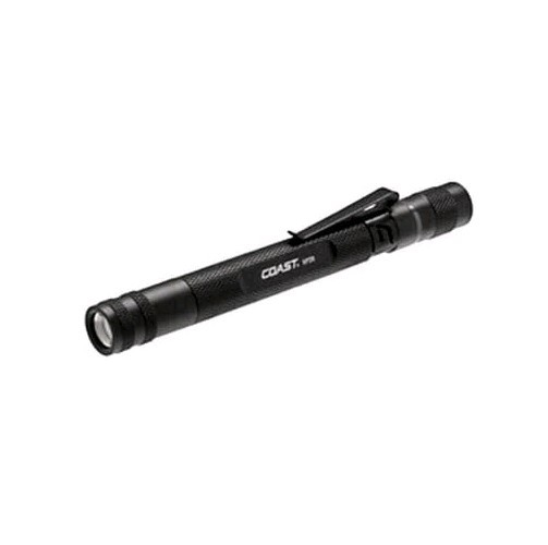Coast 20818 HP3R Rechargeable LED Penlight Twist Focus, Black