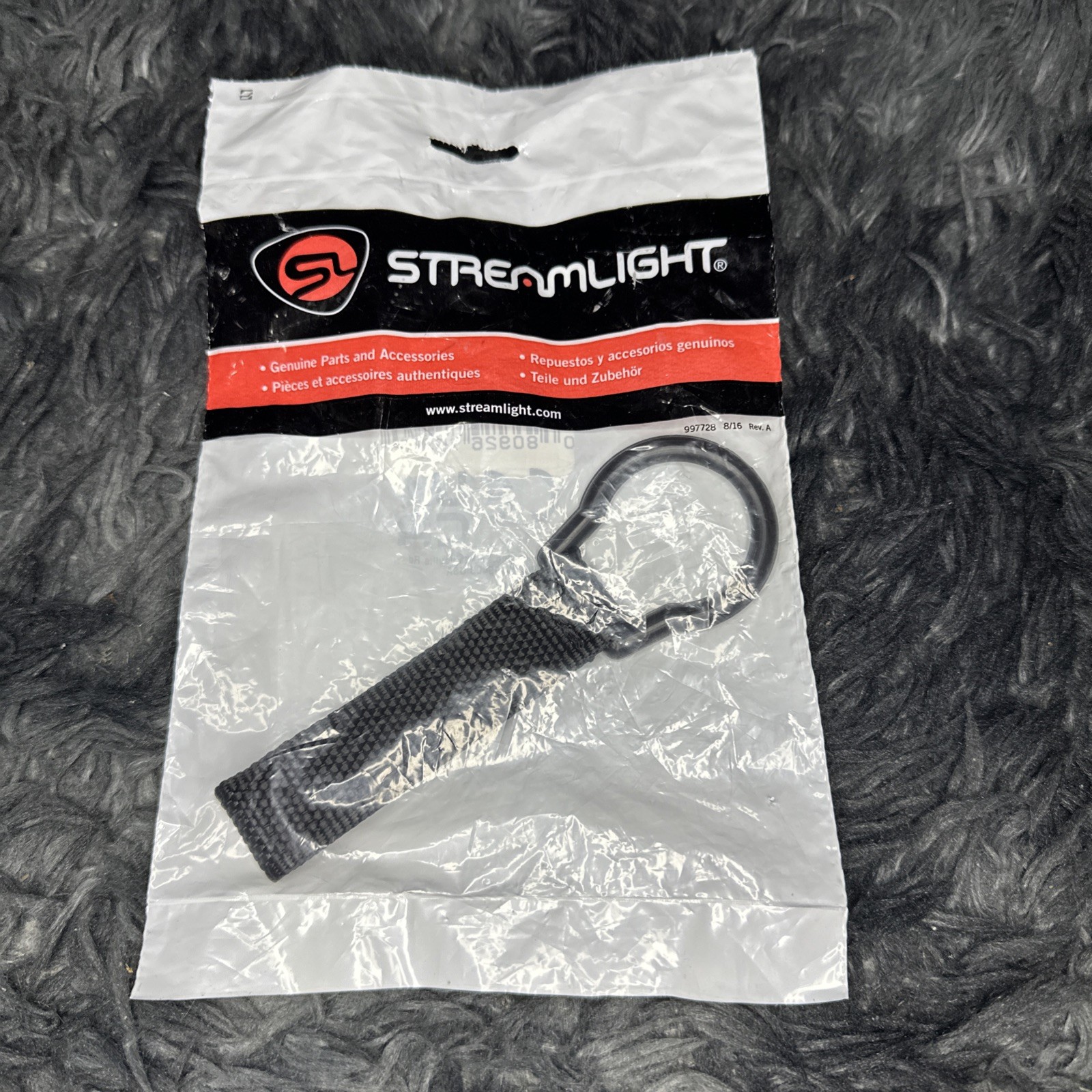NEW OEM Streamlight 75906 Nylon Ring Style Flashlight Holder Stinger