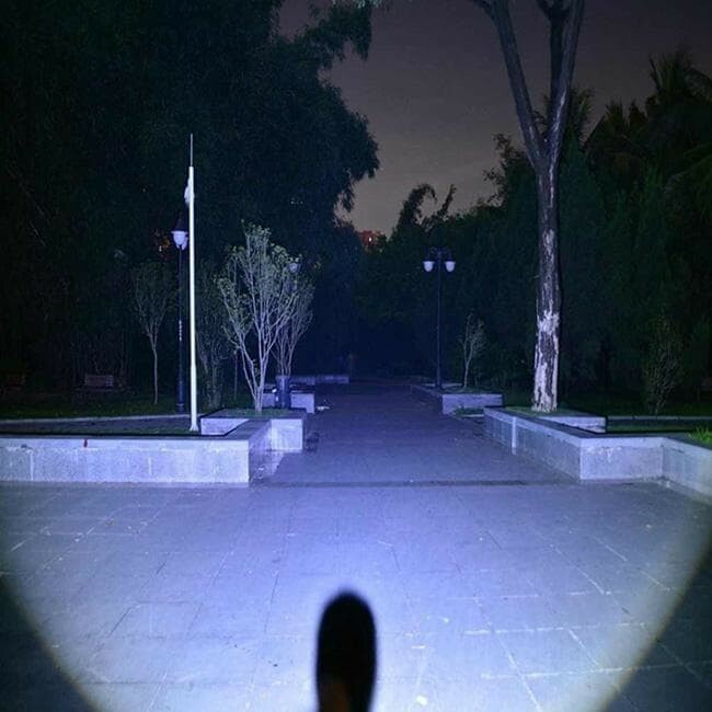Mil Spec Flashlight LED Rechargeable Tactical Torch brite L G7K SOS Intovus