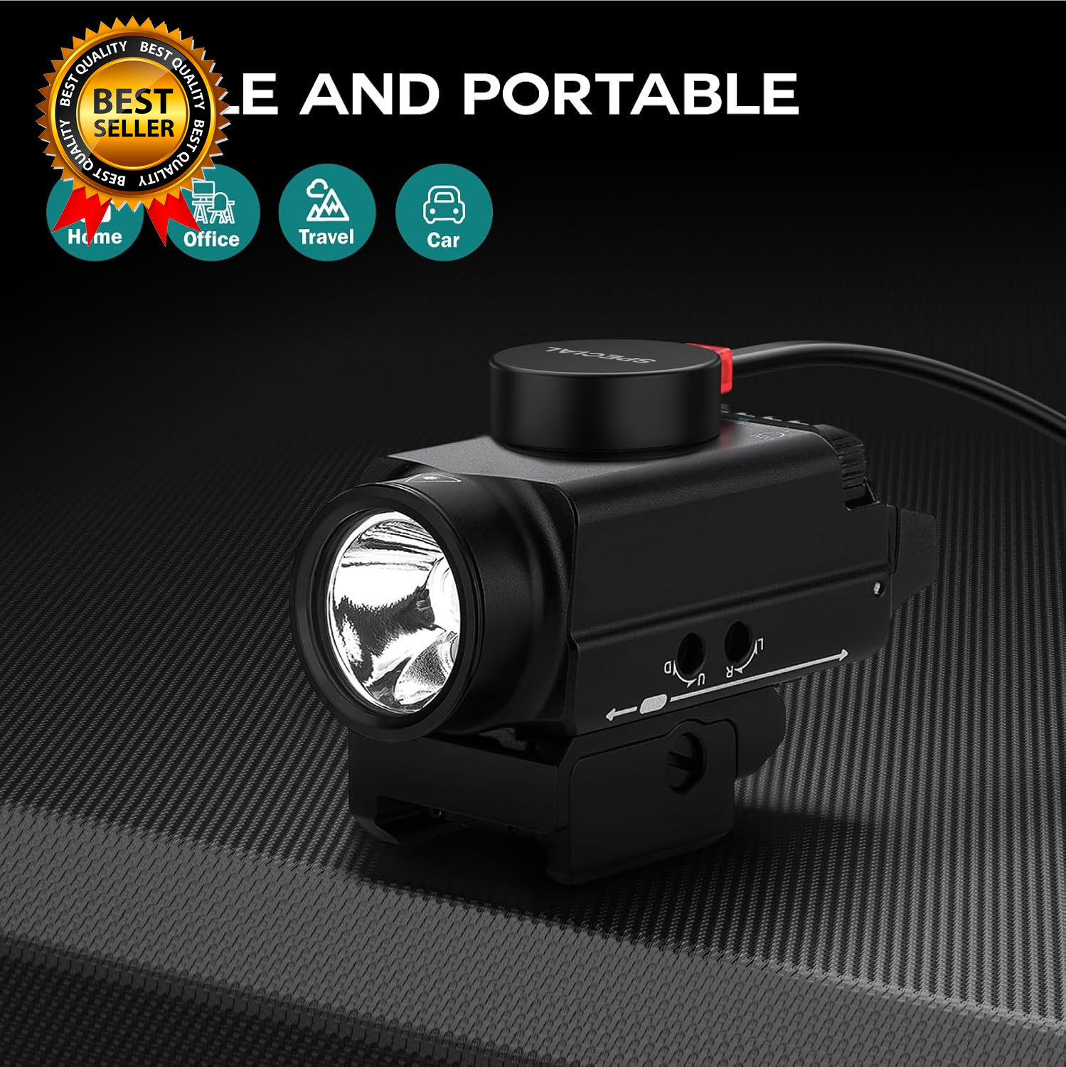 MCC S Magnetic Charging Cable Only Compatible with Olight Flashlight Baldr