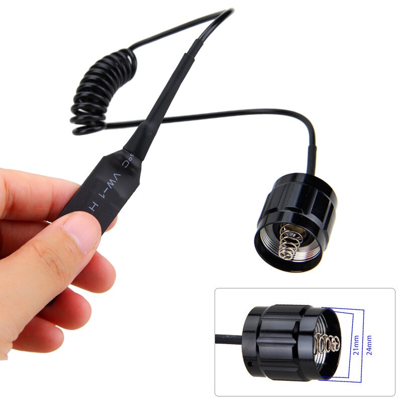 10000LM LED Flashlight Mounted Light w/ QD Release Scope Mount 20mm Rail Torch