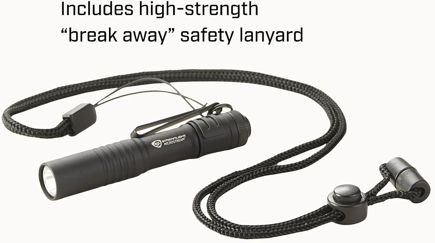 Streamlight LED Flashlight HI Lumens C4 MicroStream Pen Mini Black Portable NEW