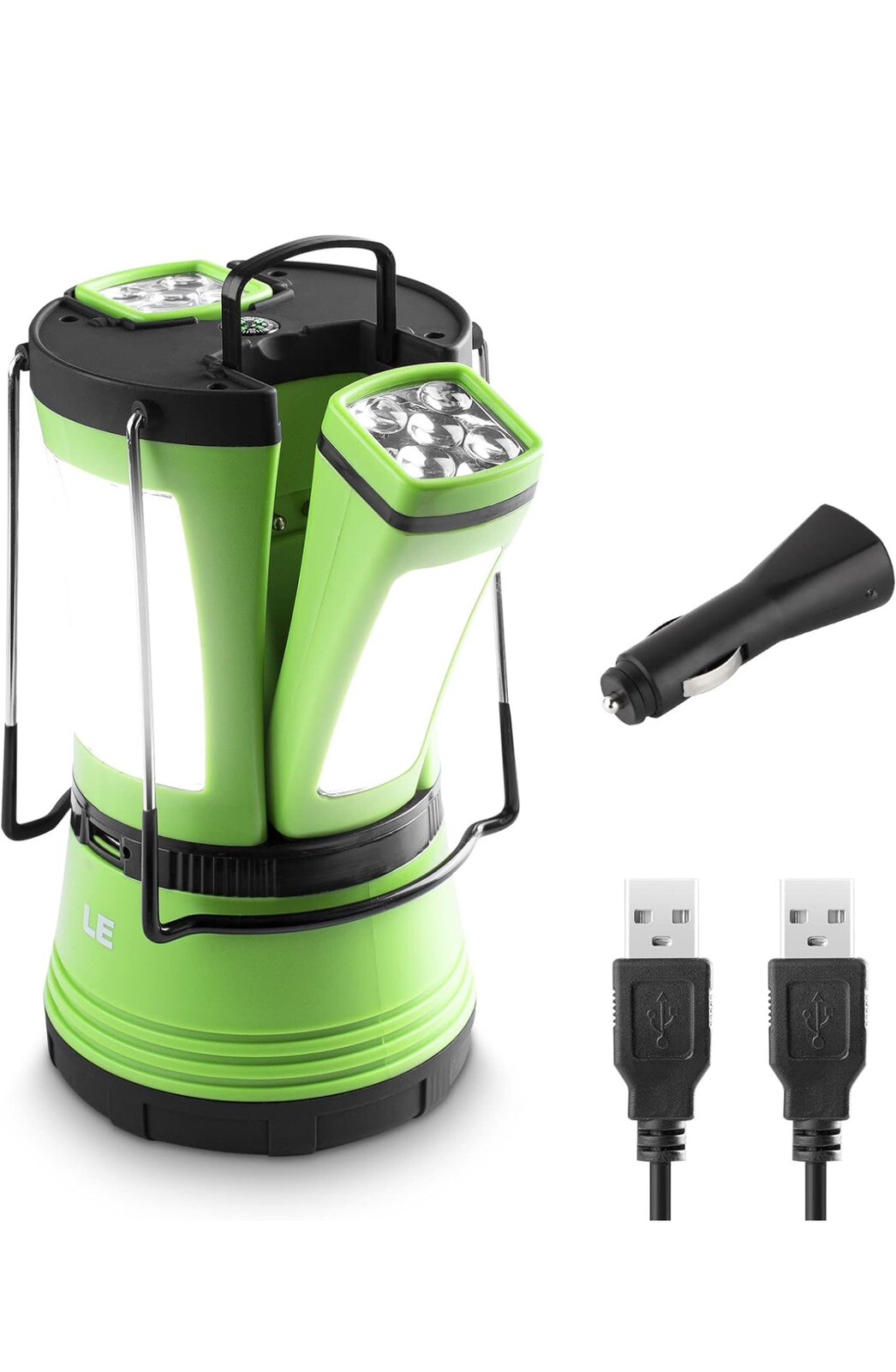 Linterna De Camping Led Recargable 600 Lm Linterna Desmontable